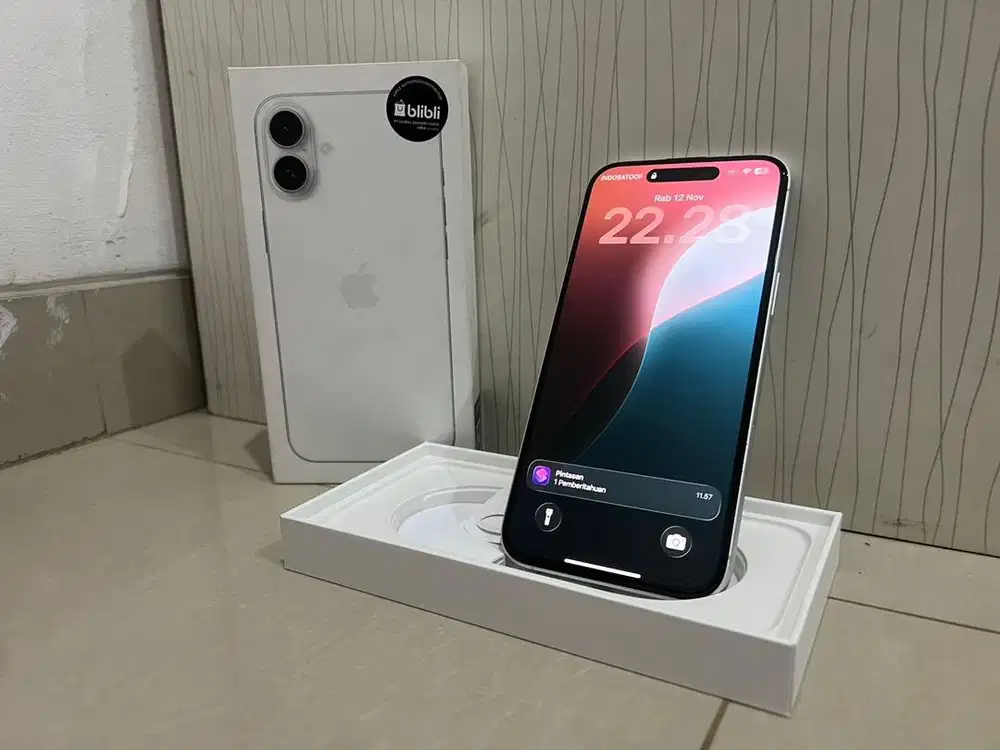 Iphone 16 plus 256Gb Second Resmi