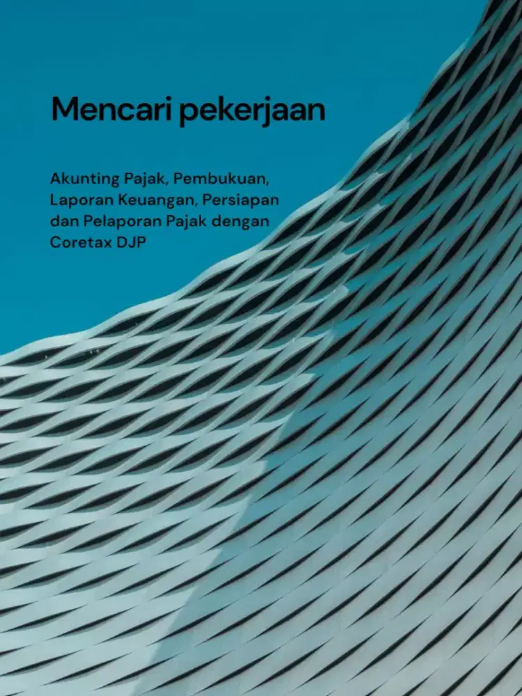 Cari kerja accounting pajak