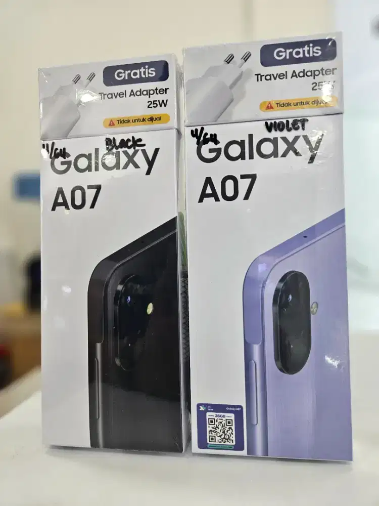 Samsung Galaxy A07 LTE - Garansi Resmi 1 Tahun