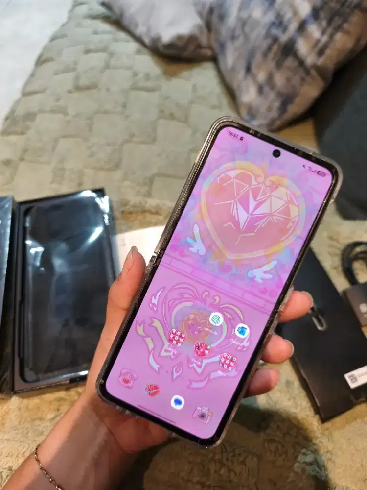 Samsung Z Flip 3 Purple 128gb (Full set No Minus)