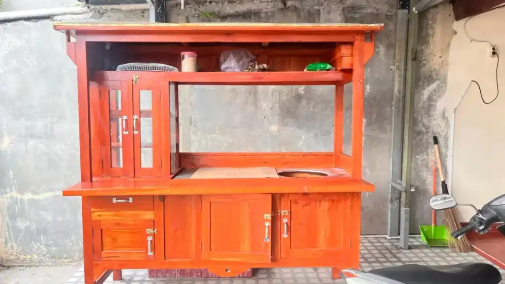 Gerobak bakso, mie ayam, dll