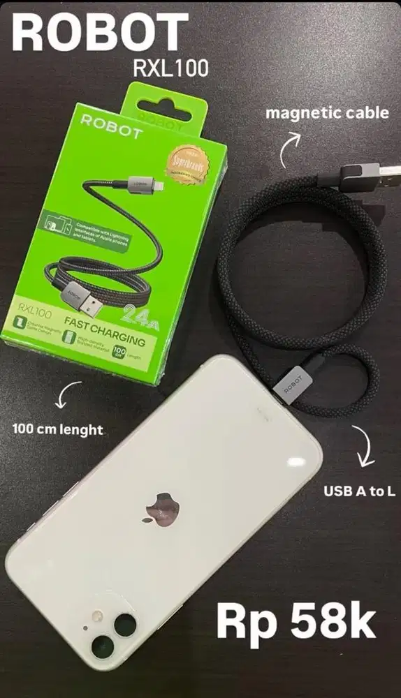 KABEL CHARGER ROBOT RXL100