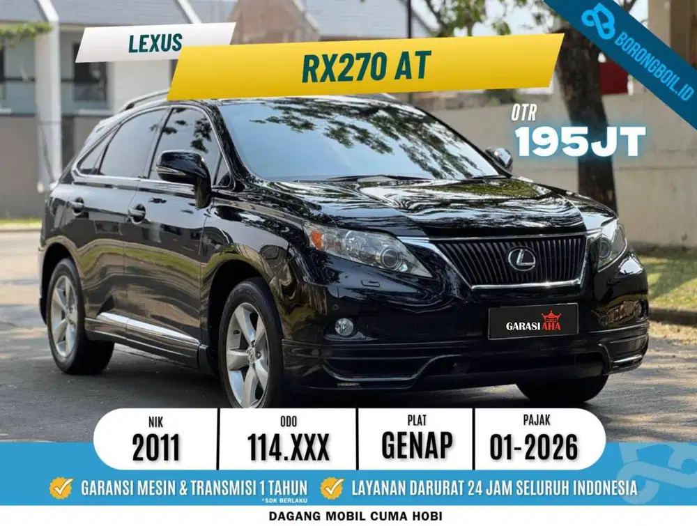 Lexus RX 270 2011 Bensin