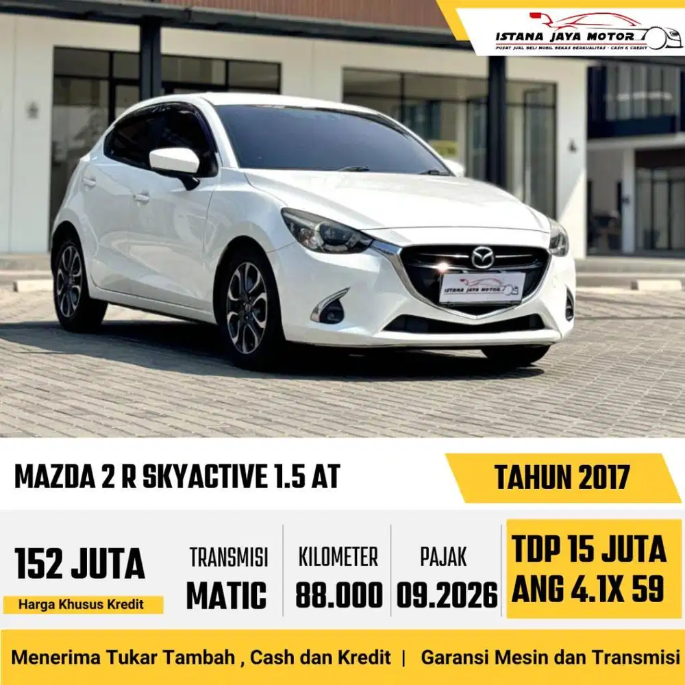 TERMURAH !! Mazda 2 R Skyactive 1.5 AT 2017
