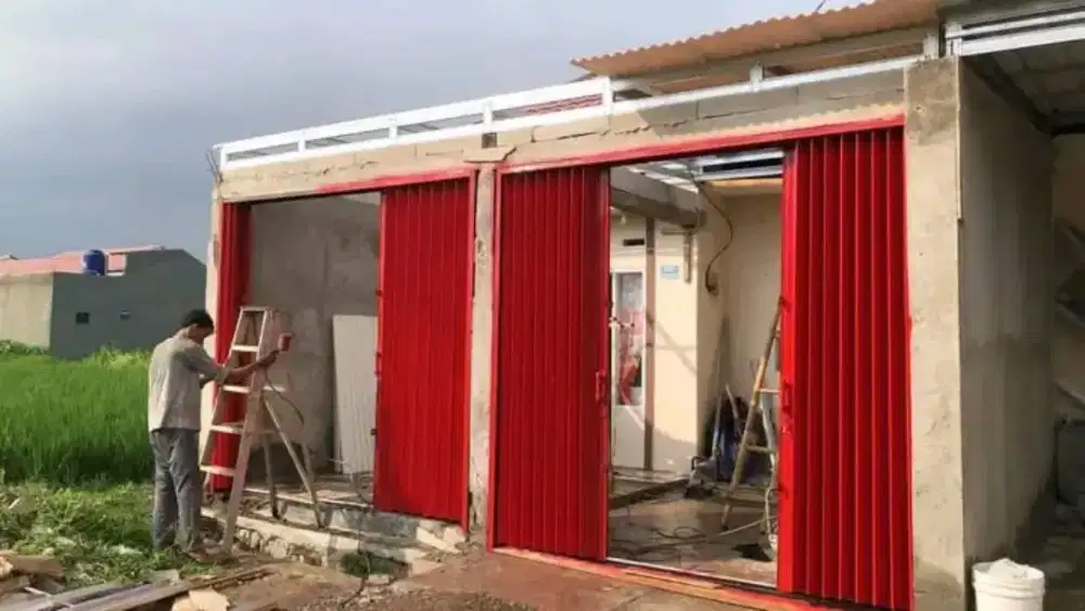 Rolling door & folding gate