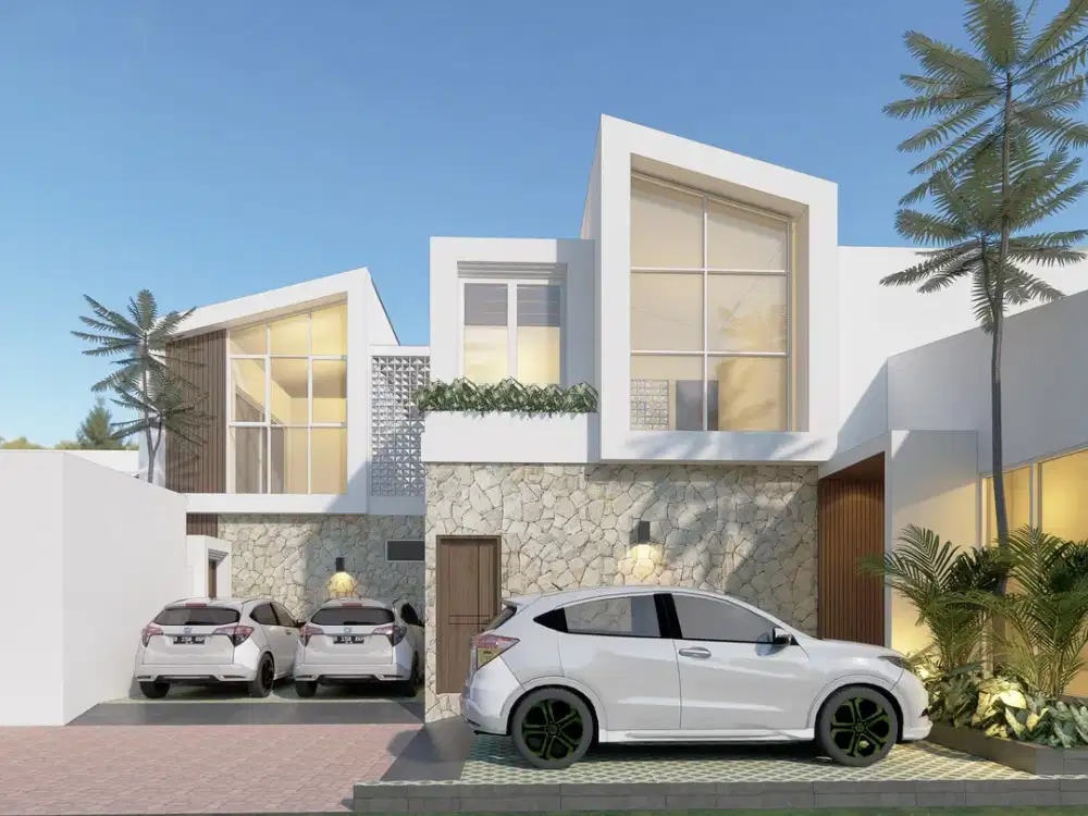 Dijual 3 Bedroom Villa Scandinavian Style In Central of Ungasan