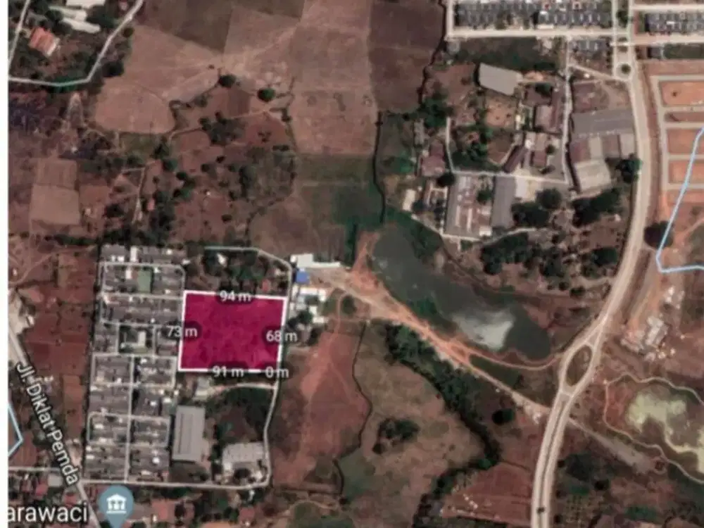 Dijual kavling tanah di gading serpong tangerang jarang ada lokasi ramai