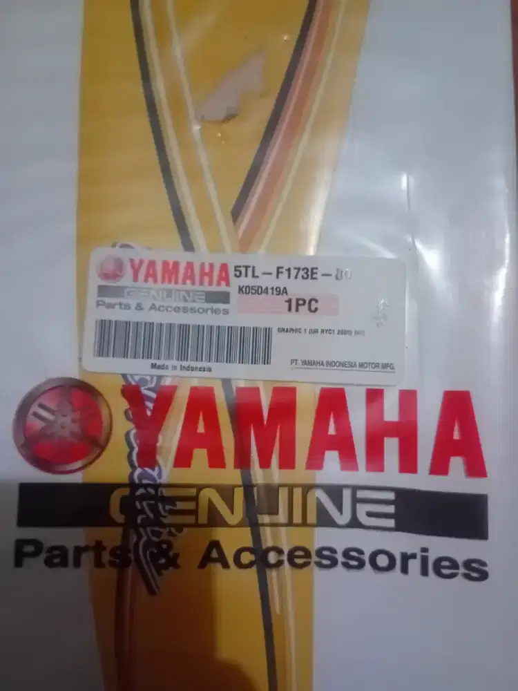 Striping mio 2003/2004 kuning bunga