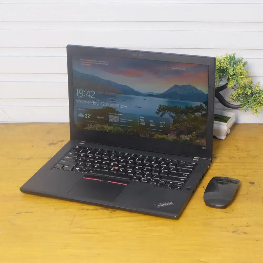 TOUCHSCREEN Lenovo Thinkpad T480 CORE I5 gen 8 RAM 8 SSD