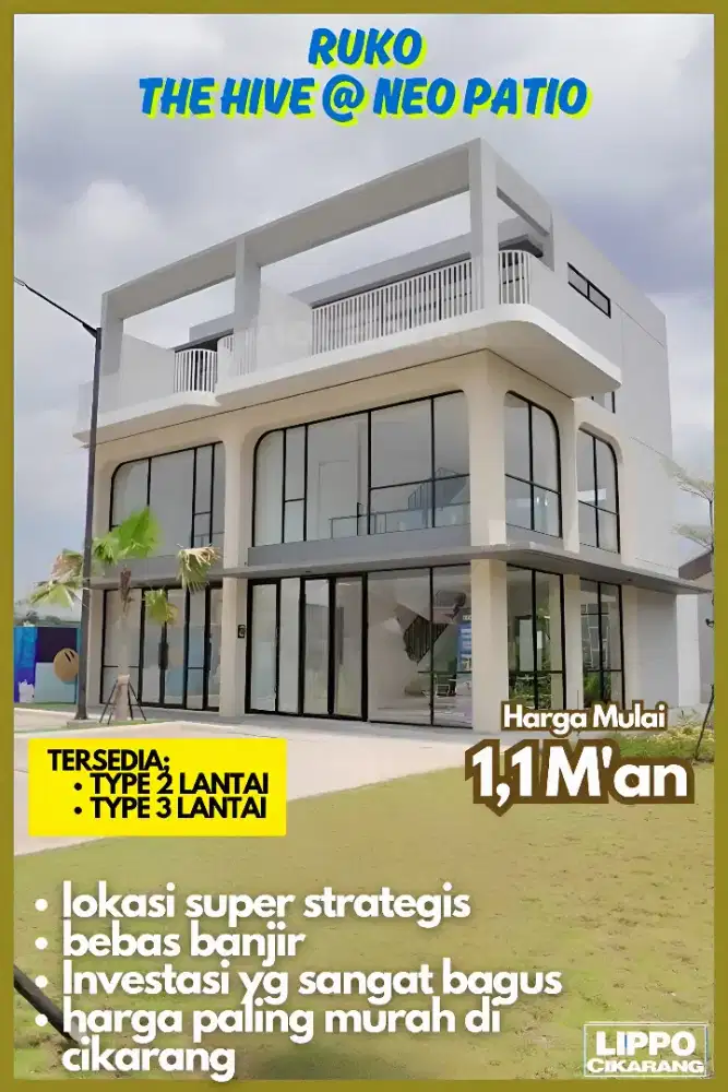 Ruko Cikarang The Patio Lippo Cikarang