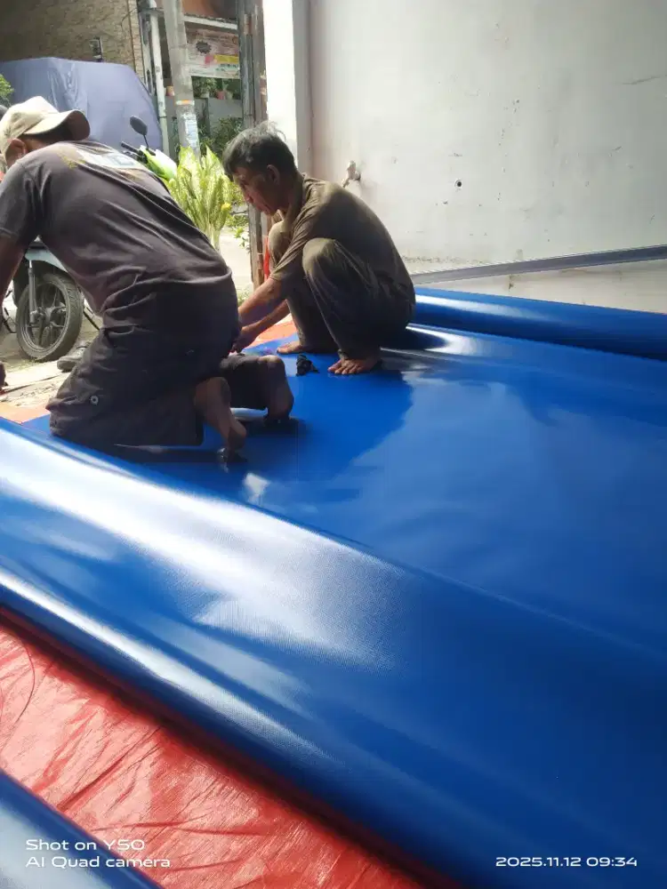 Daun pintu PVC Rapid Door lokal