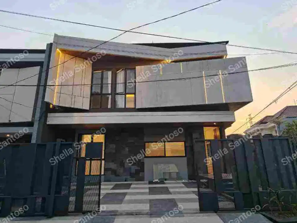 Baru Gress‼️Rumah Hook Manyar Indah 
Hook Luas Tanah : 157 m²