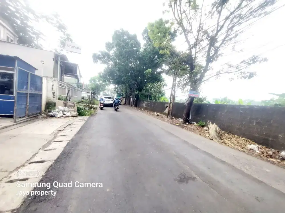 Tanah kosong di pinggir jln raya parpostel jatiasih LT.6500m SHM akses kontener