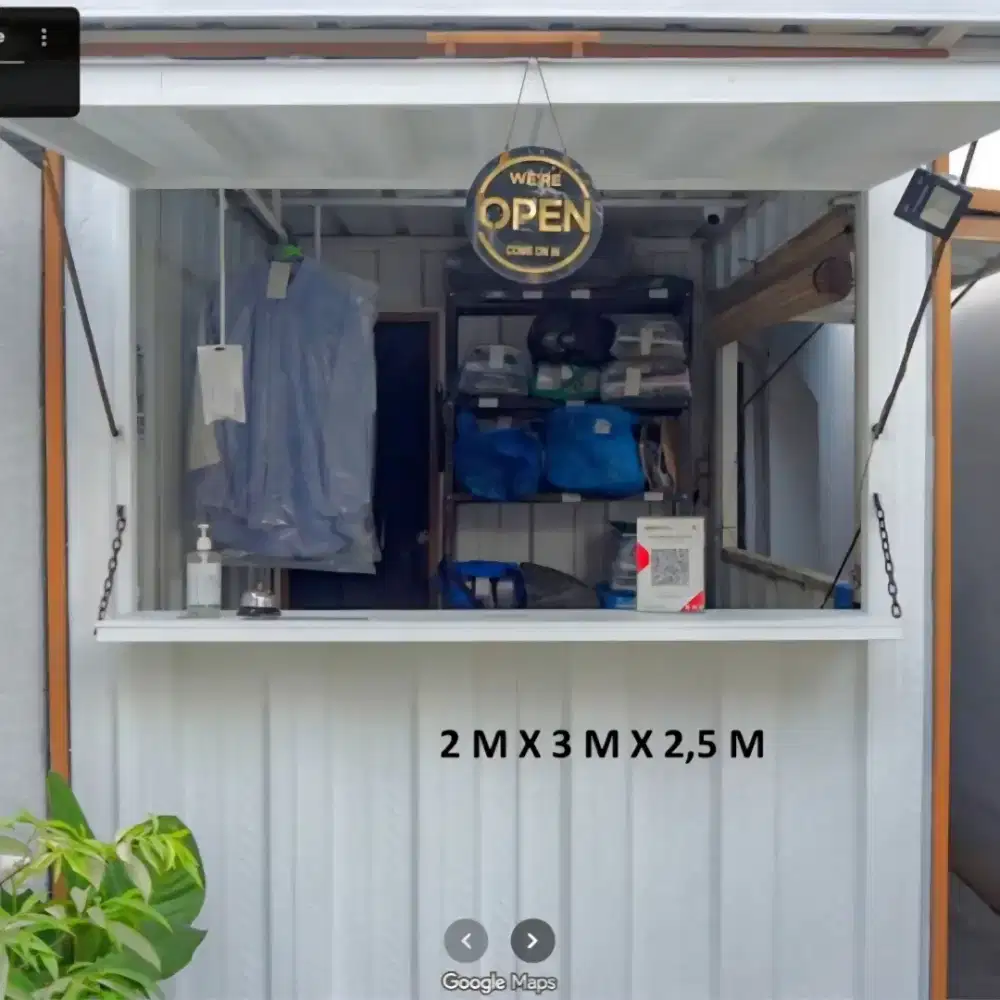 Dijual: Container untuk Usaha