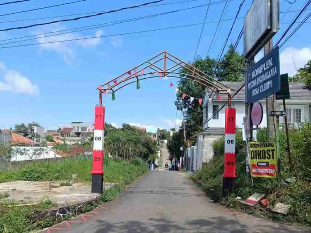 Tanah kavling bebas banjir dekat tol cileunyi