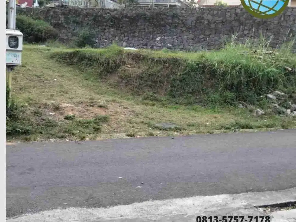 Tanah murah poros jalan di Mojorejo Batu