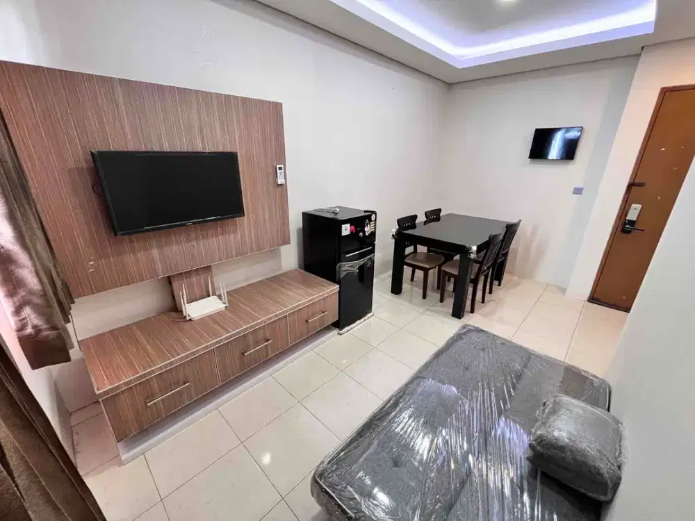 Disewakan cepat 2 bedroom furnished apartemen maple park