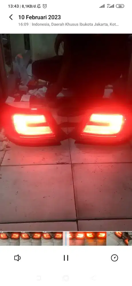 Jasa servis headlamp foglamp dan stoplamp