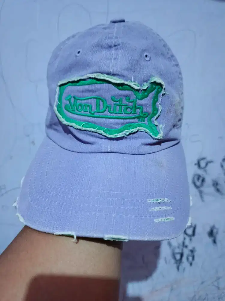 Bismillah dijual topi Von Dutch original