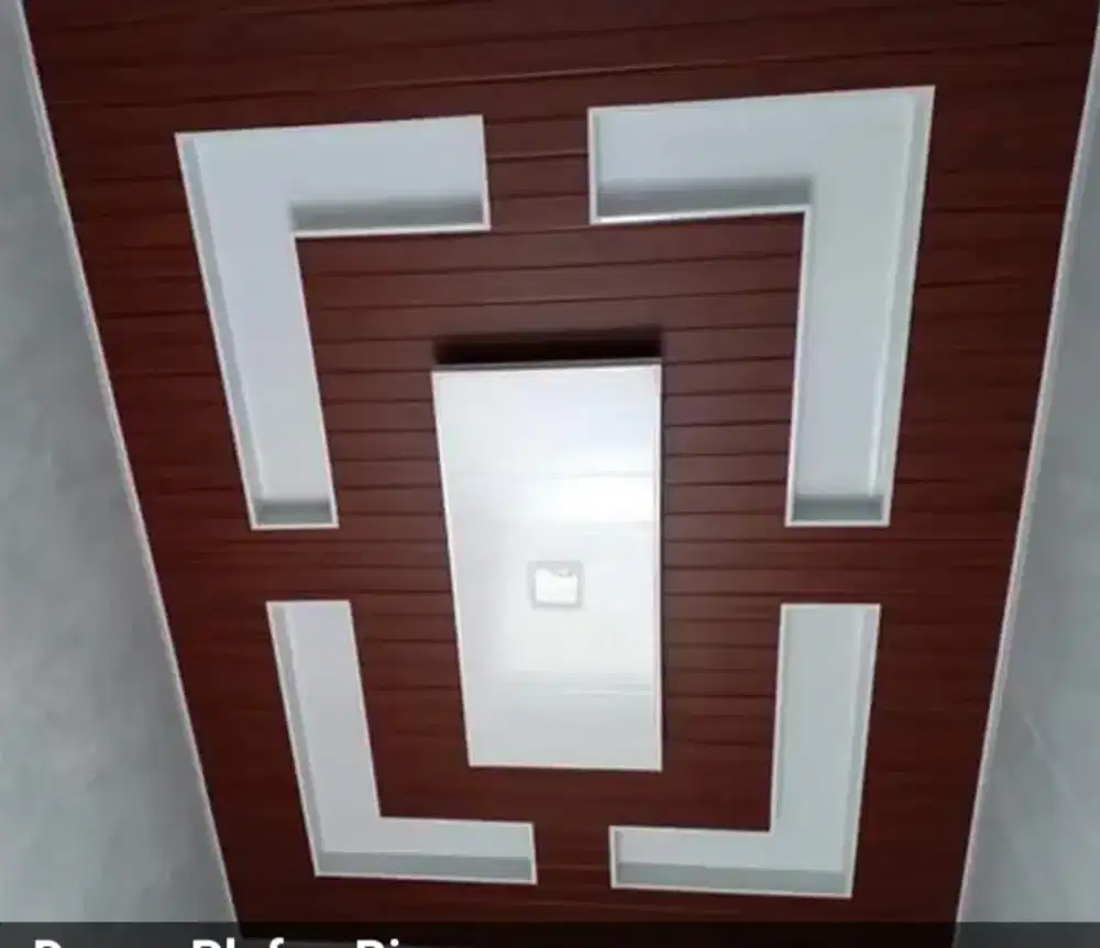 Plafon PVC minimalis