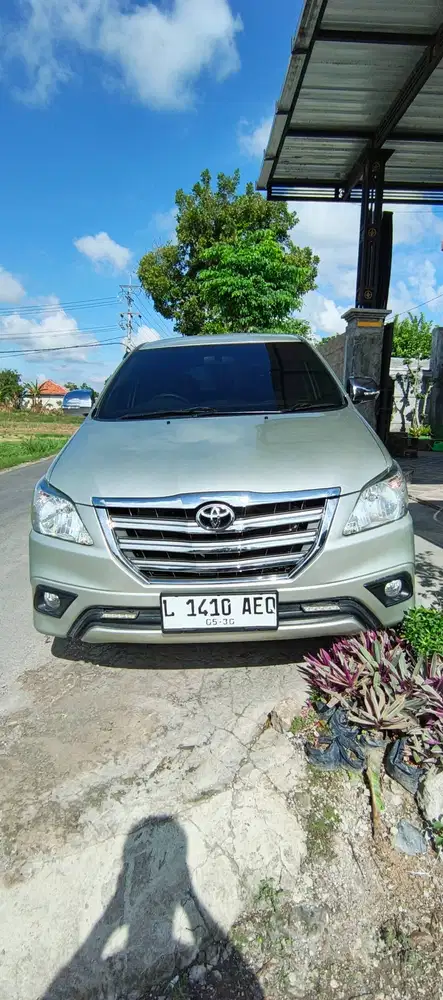 Toyota innova G diesel solar manual 2014