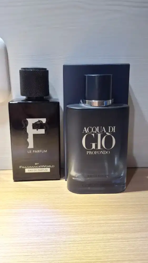 Parfum ACQUA DI GIO PROFONDO & FW LE PARFUM (bottle only)