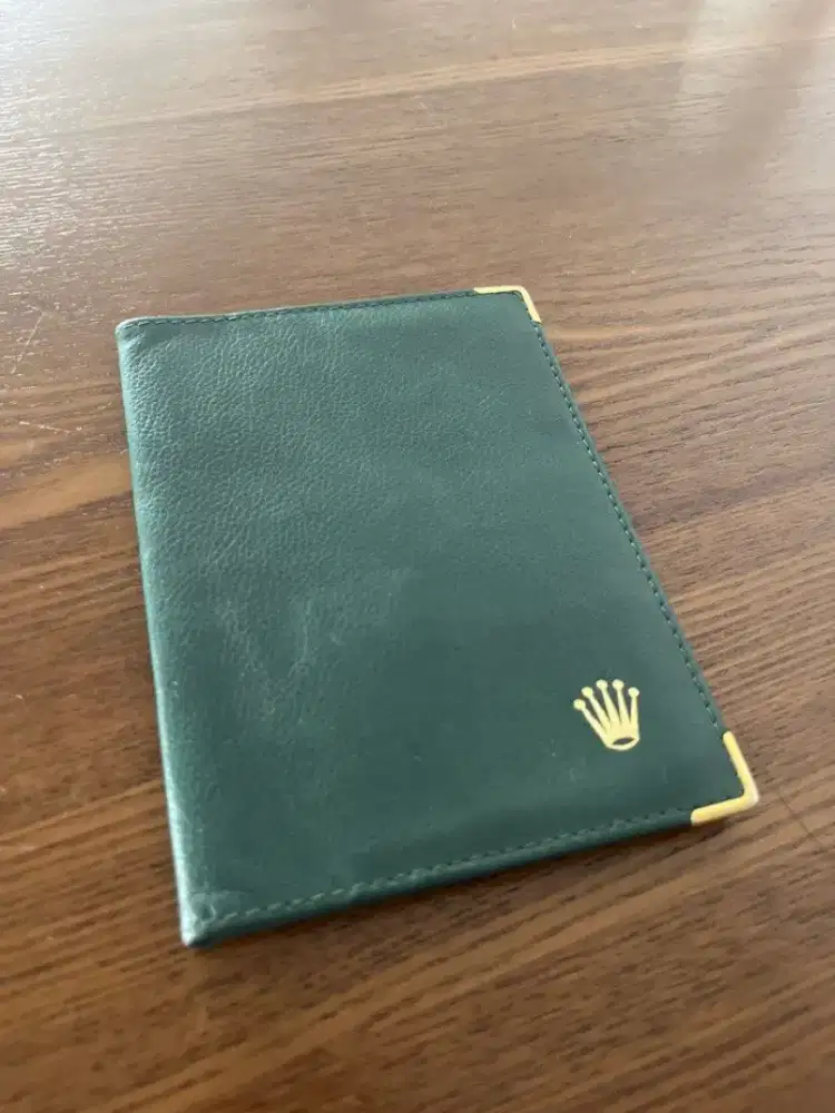 Rolex Passport Holder Original Leather Kulit