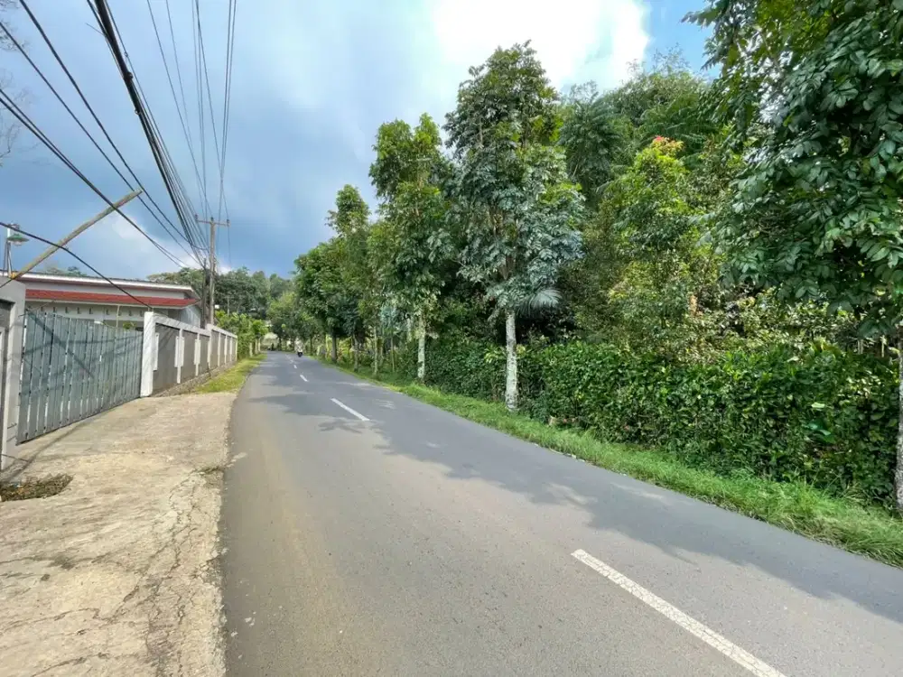 Tanah Pinggir Jalan Raya Bojong Wanayasa Purwakarta Dijual Murah