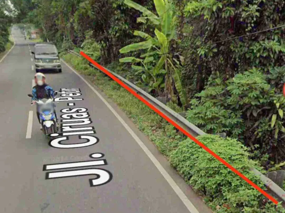 tanah di jalan raya ciruas petir serang banten