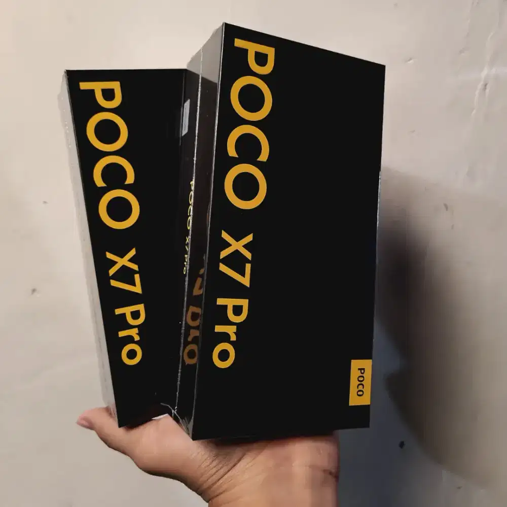 Poco X7 pro 5G 12/512 new/baru ( setara f7 redmi note 15 14 plus f6 )
