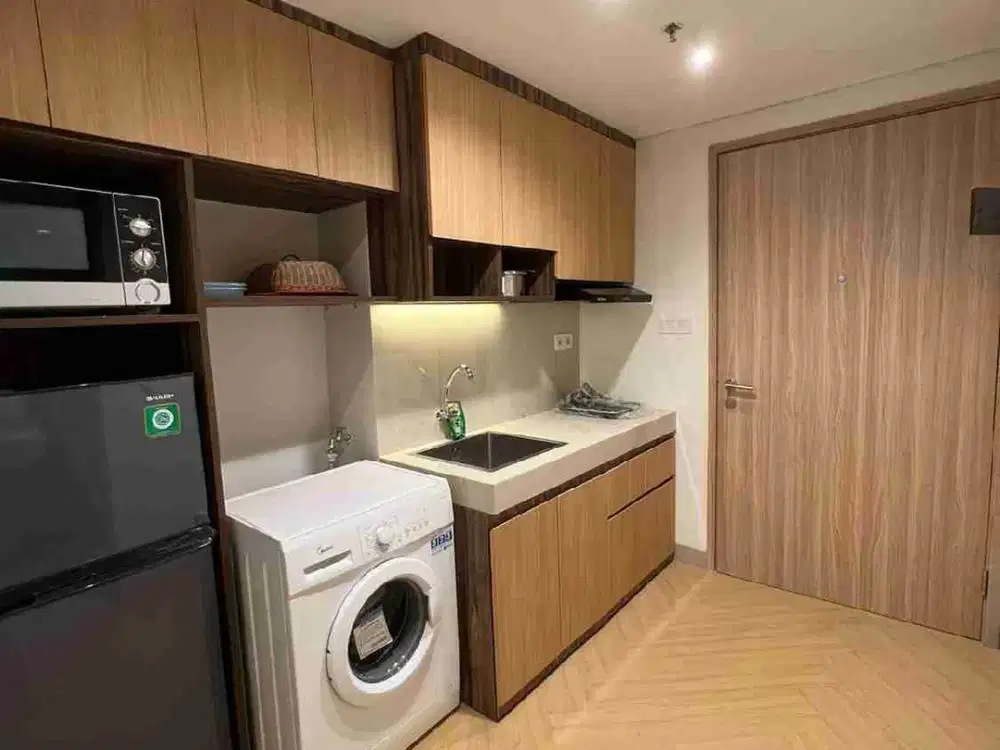 JUAL CEPAT Apartment Embarcadero Bintaro Tower Western 1 BR Full Furnished Siap Huni 575 Jt