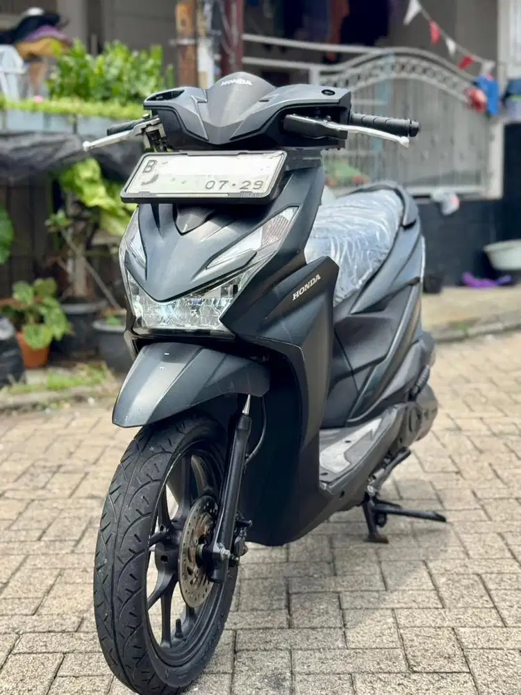 KM 820❗️BEAT KEYLESS CBS ISS 2024 PAJAK BLN 07-2025 LIKE NEW