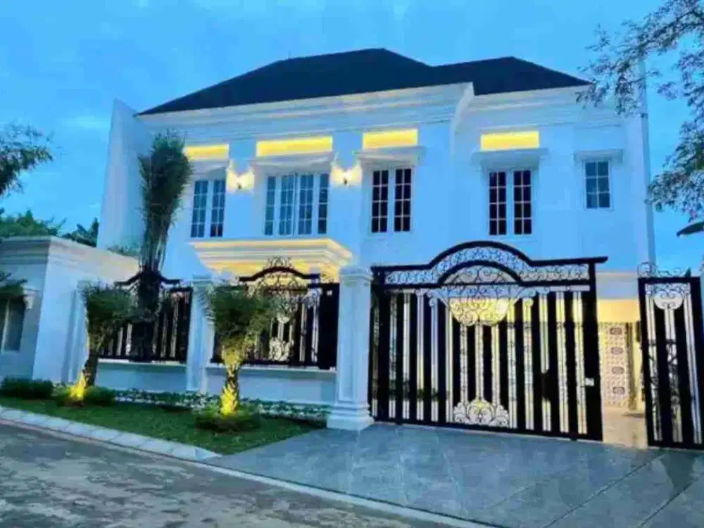 Rumah Baru Mewah Dan Megah Classic Modern Di Pondok Indah