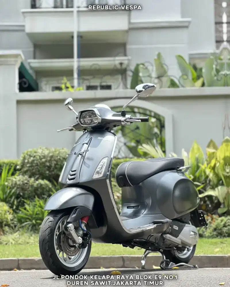 JUAL CEPAT VESPA SPRINT 150 IGET ABS LED TH 2019 PERFECT CONDITION