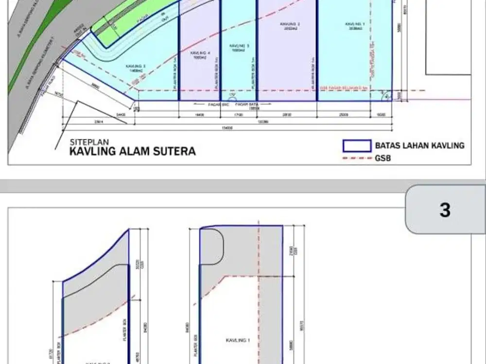 DISEWAKAN KAVLING KOMERSIAL ALAM SUTERA SERPONG TANGERANG SELATAN
