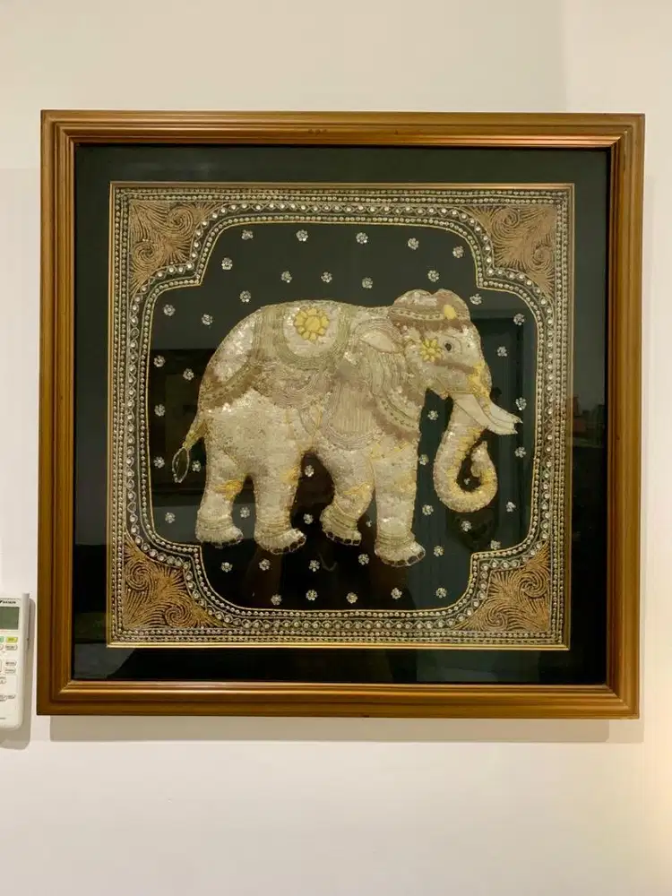 Hiasan Dinding Gajah Bangkok Thailand