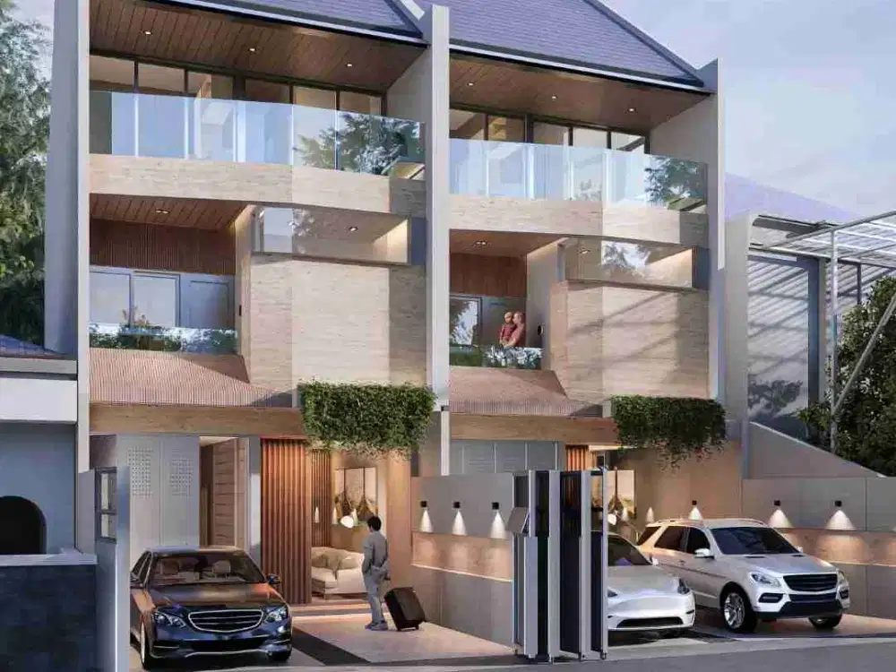 jual rumah baru di Tebet Barat dekat taman ECO Park mall kota Kasablanka jakarta selatan