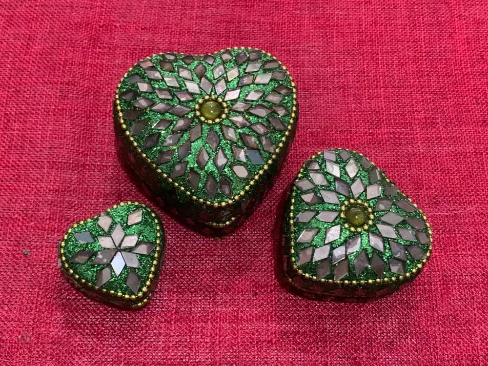 Trinket Box Kotak Perhiasan Cepuk