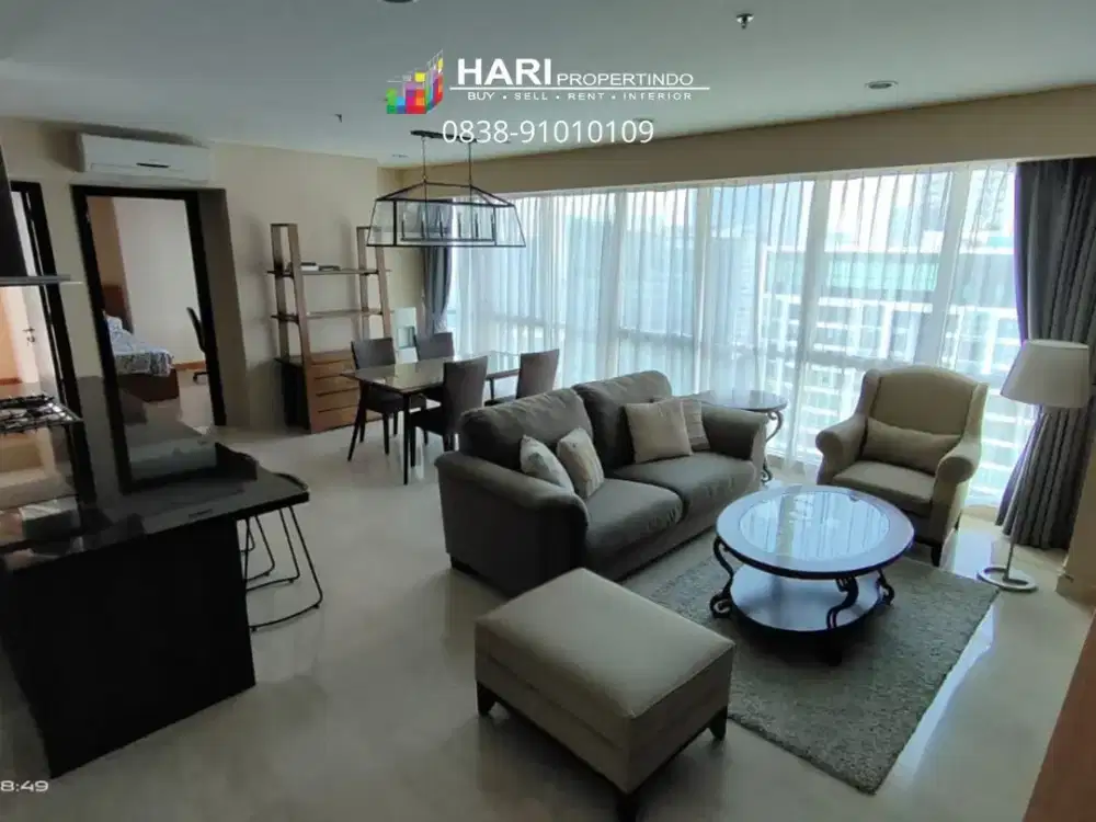 FOR SALE / FOR RENT Apartment Setiabudi Sky Garden Kuningan 3BR - Furnished Close to LRT MRT Busway