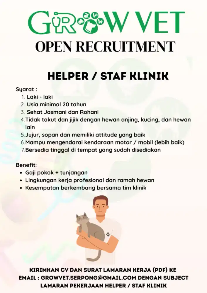 Helper Klinik Hewan