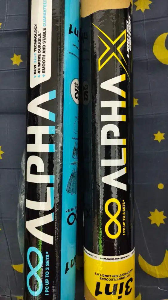 Shuttlecock bekas 3in1 dan biasa