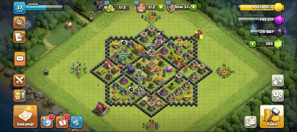 jual akun COC murahh