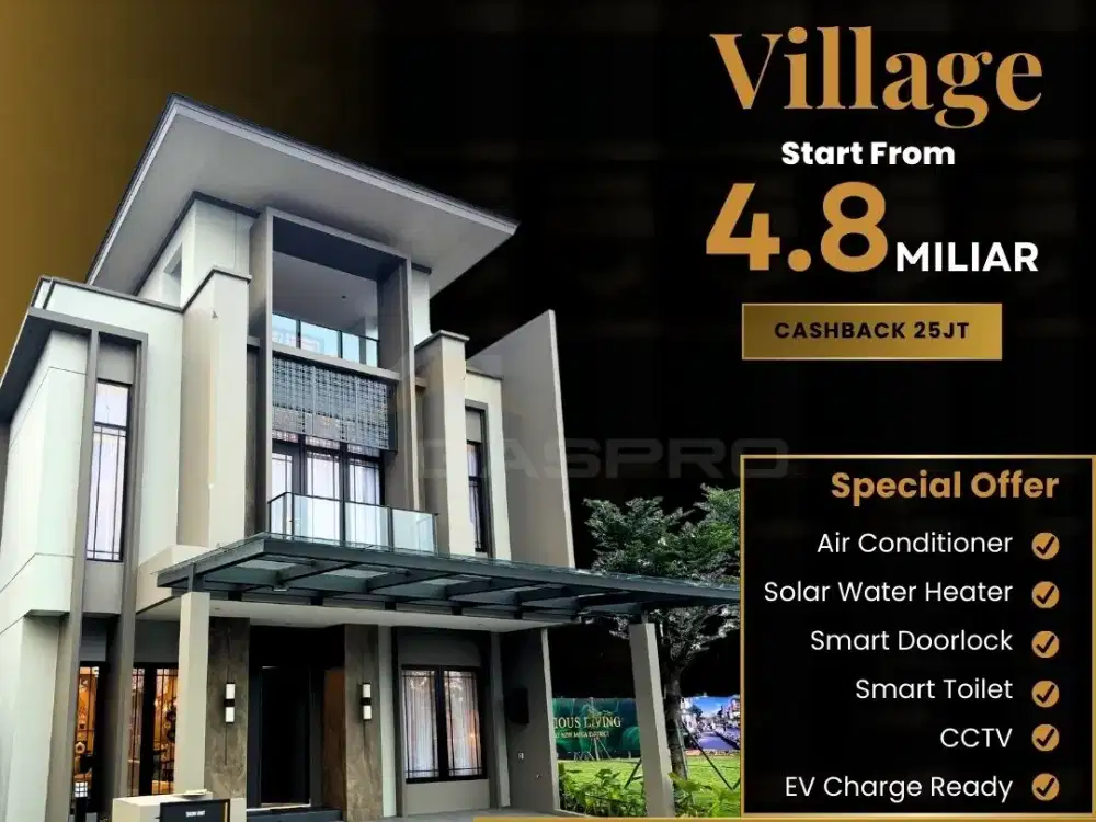 GRAND PASADENA VILLAGE gading serpong at pasadena central distrik! Depan rumah ranch marker & mall!