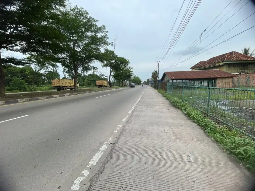 Tanah Pinggir Jalan Kramasan Kota Palembang. Surat SHM