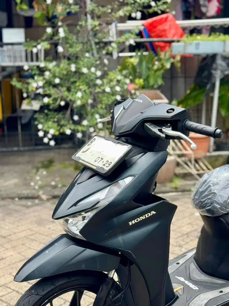 KM 820❗️BEAT KEYLESS CBS ISS 2024 PAJAK BLN 07-2025 LIKE NEW