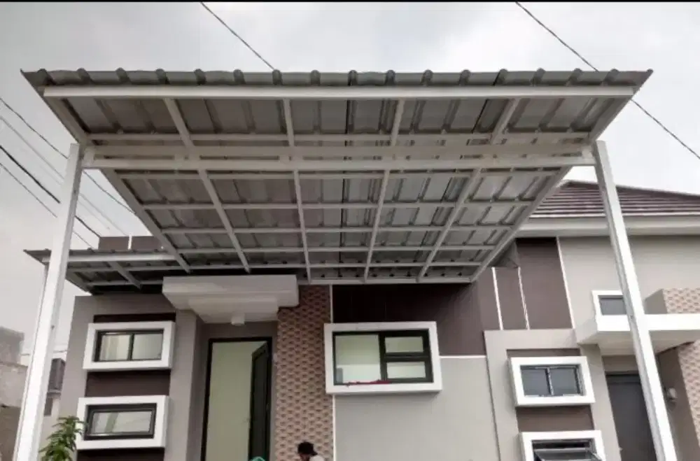 Kanopi atap minimalis