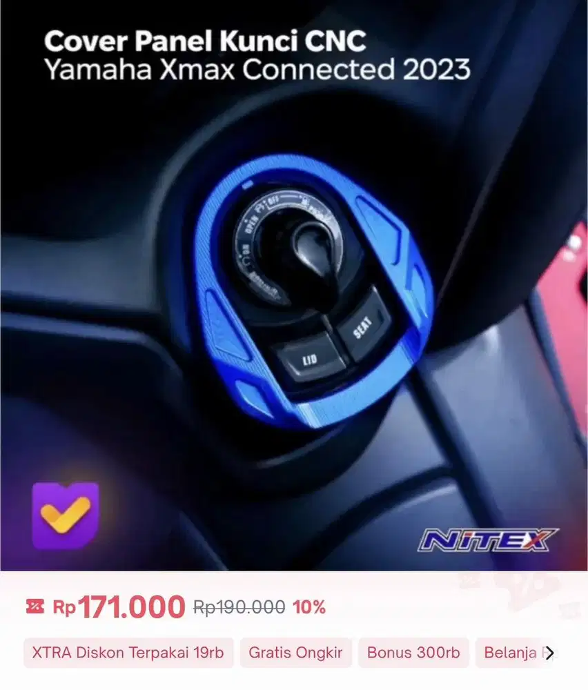 cover kunci xmax new