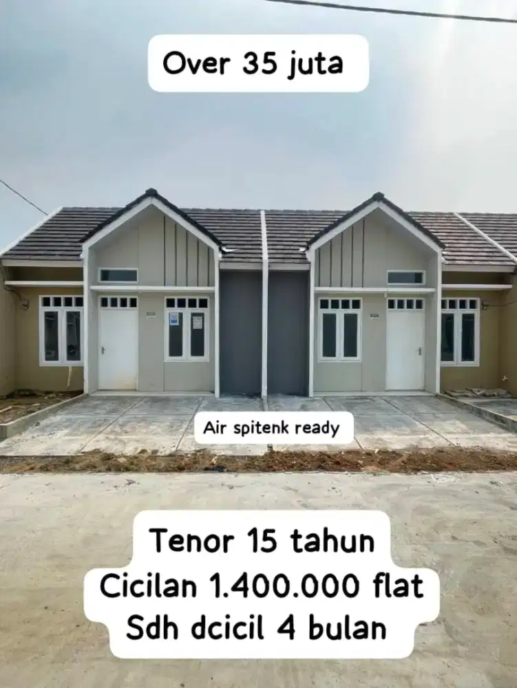 Over kredit perumahan Rajeg cukup KTP & Kk