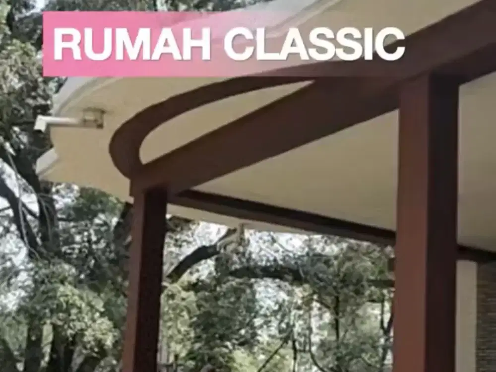 jarang ada! Rumah vintage Antik Classic di Pusat Kota Bandung