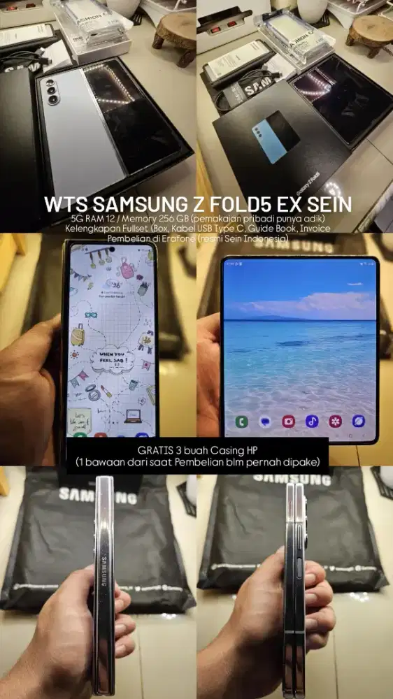 Samsung Z Fold5 ex Sein Second Like New